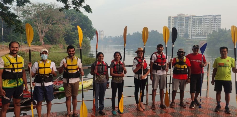 kayaking